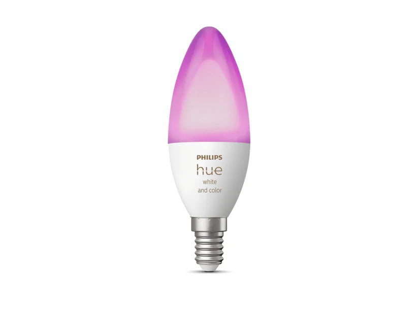 Philips Hue E14 Candle Globe - Colour