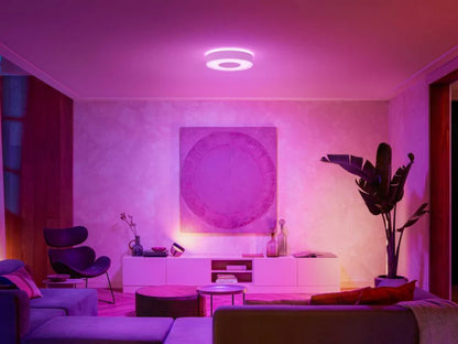 Philips Hue Infuse ceiling pink