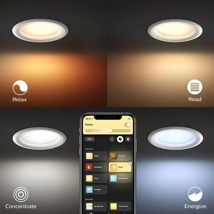 Philips Hue Garnea Downlight modes