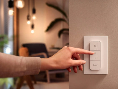 Philips Hue Dimmer Switch V2 mounted