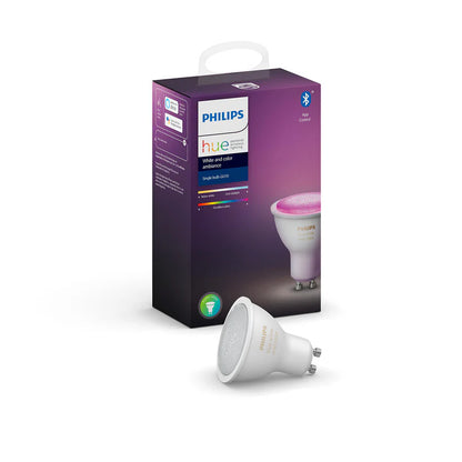 Philips Hue GU10 Globe - White and Color